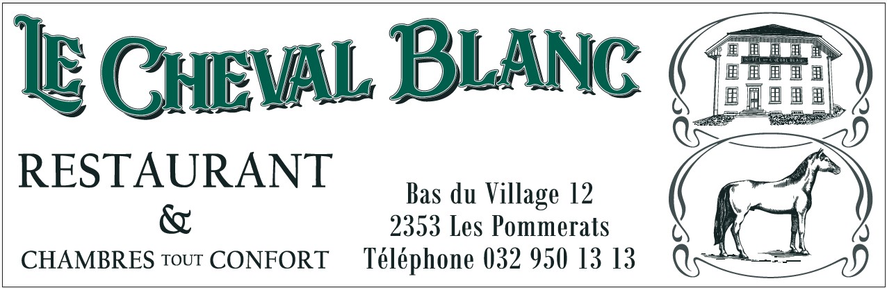 Restaurant le cheval blanc SA